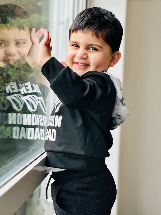 Desi Aura 90s Baby Hoodie