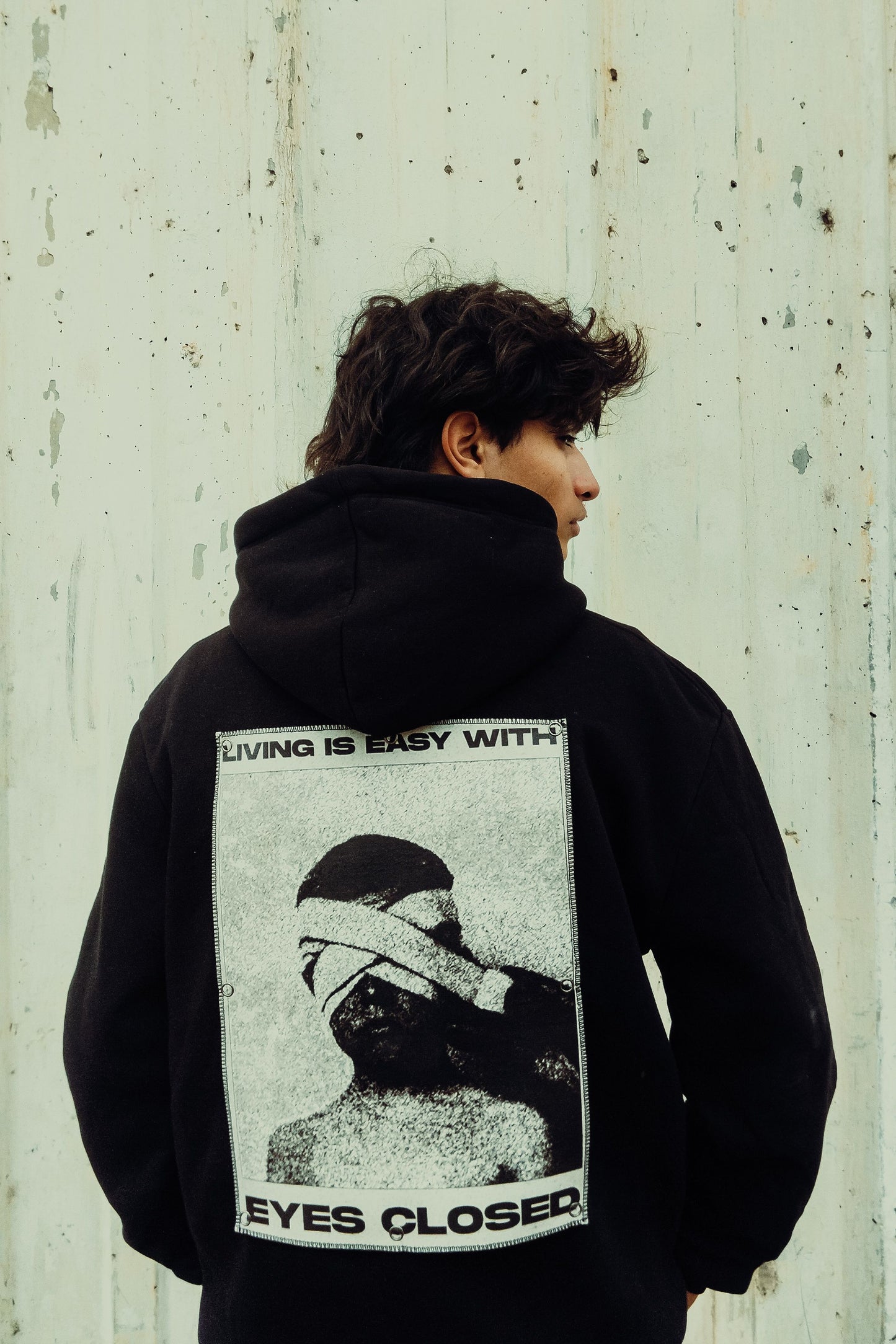 Desi Aura Always Young Graphic Hoodie
