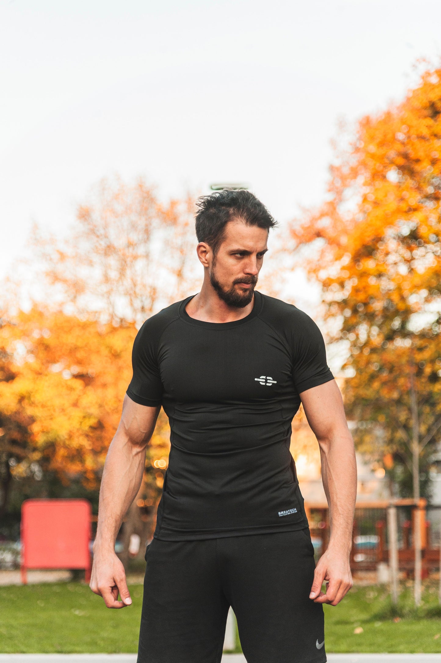 Desi Aura Black Dri-Fit Tee