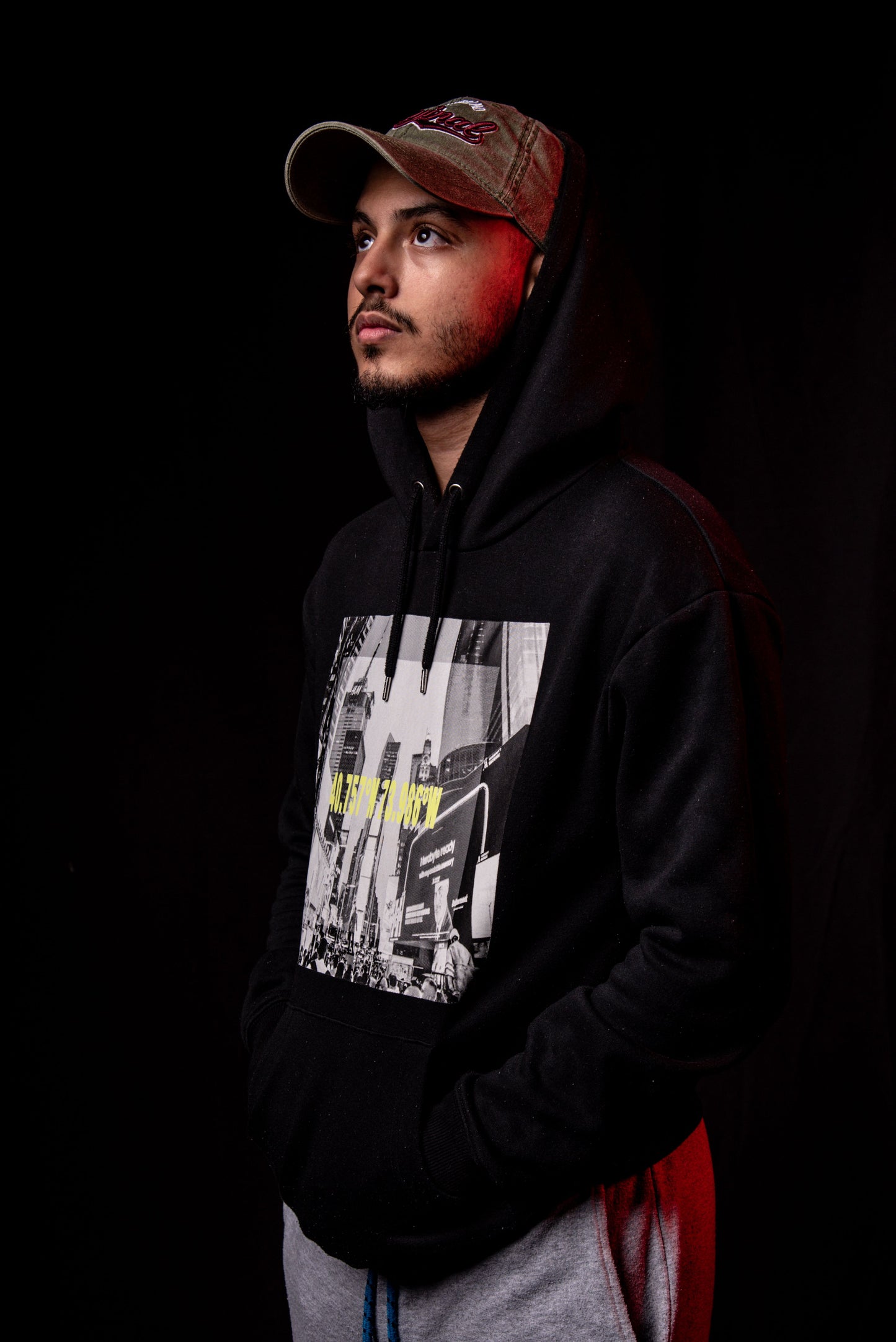 Desi Aura Always Young Graphic Hoodie