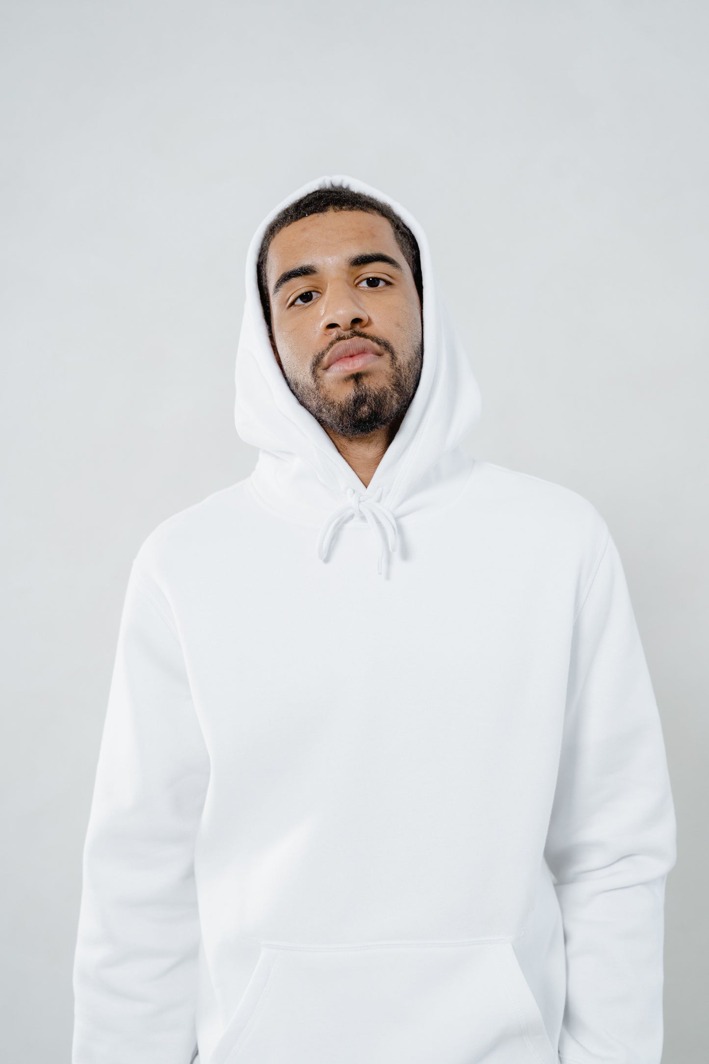 Desi Aura Plain Black Hoodie
