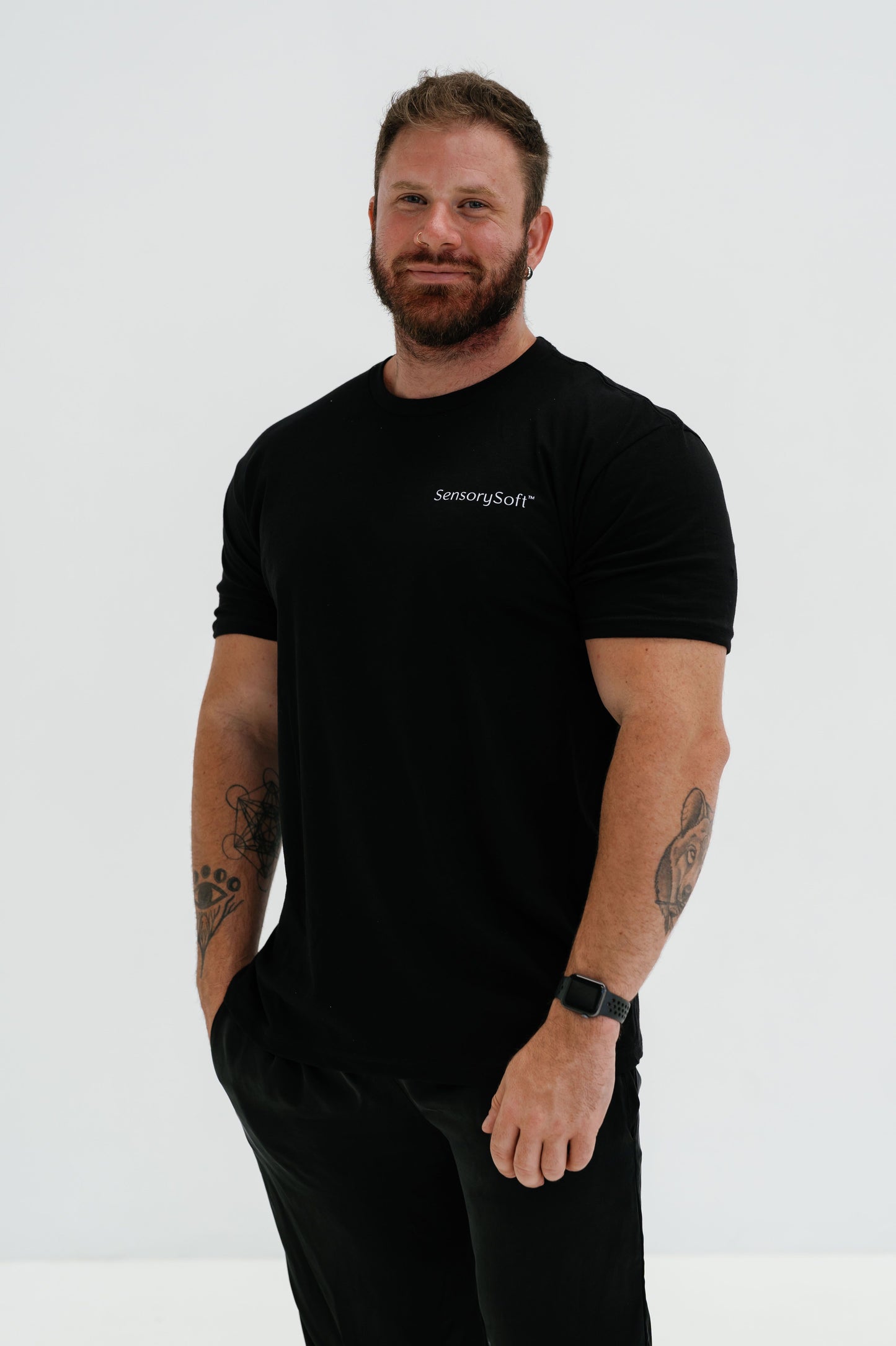 Desi Aura Black Dri-Fit Tee